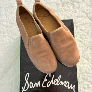 Sam Edelman Carrin Slip On— Oatmeal Suede